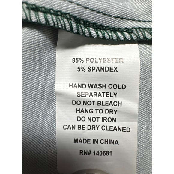 Unique Vintage x Frosty the Snowman Plaid Flare Pants 5X‎ Green Pink - Picture 7 of 10